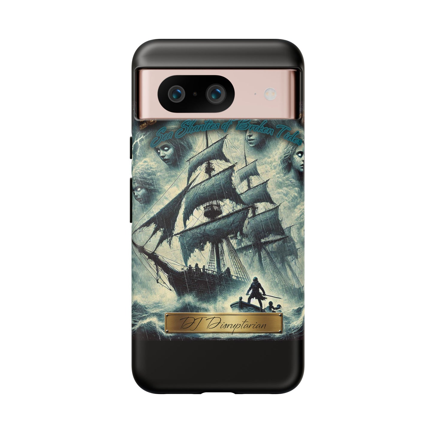 Phone Cases - DJ Disruptarian 'Sea Shanties of Broken Tides' Album Merch