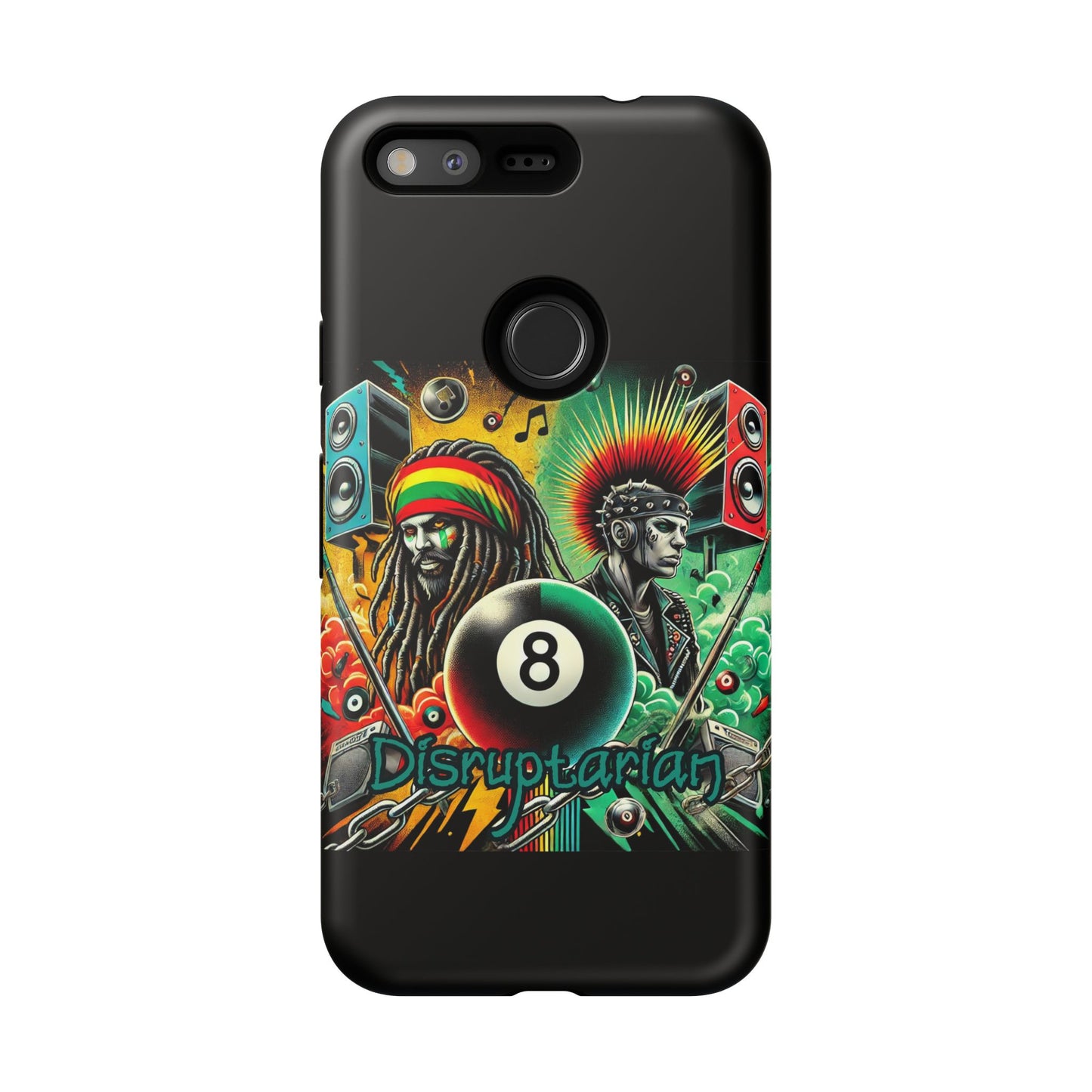 Reggae-Inspired Tough Phone Case - Disruptarian Design