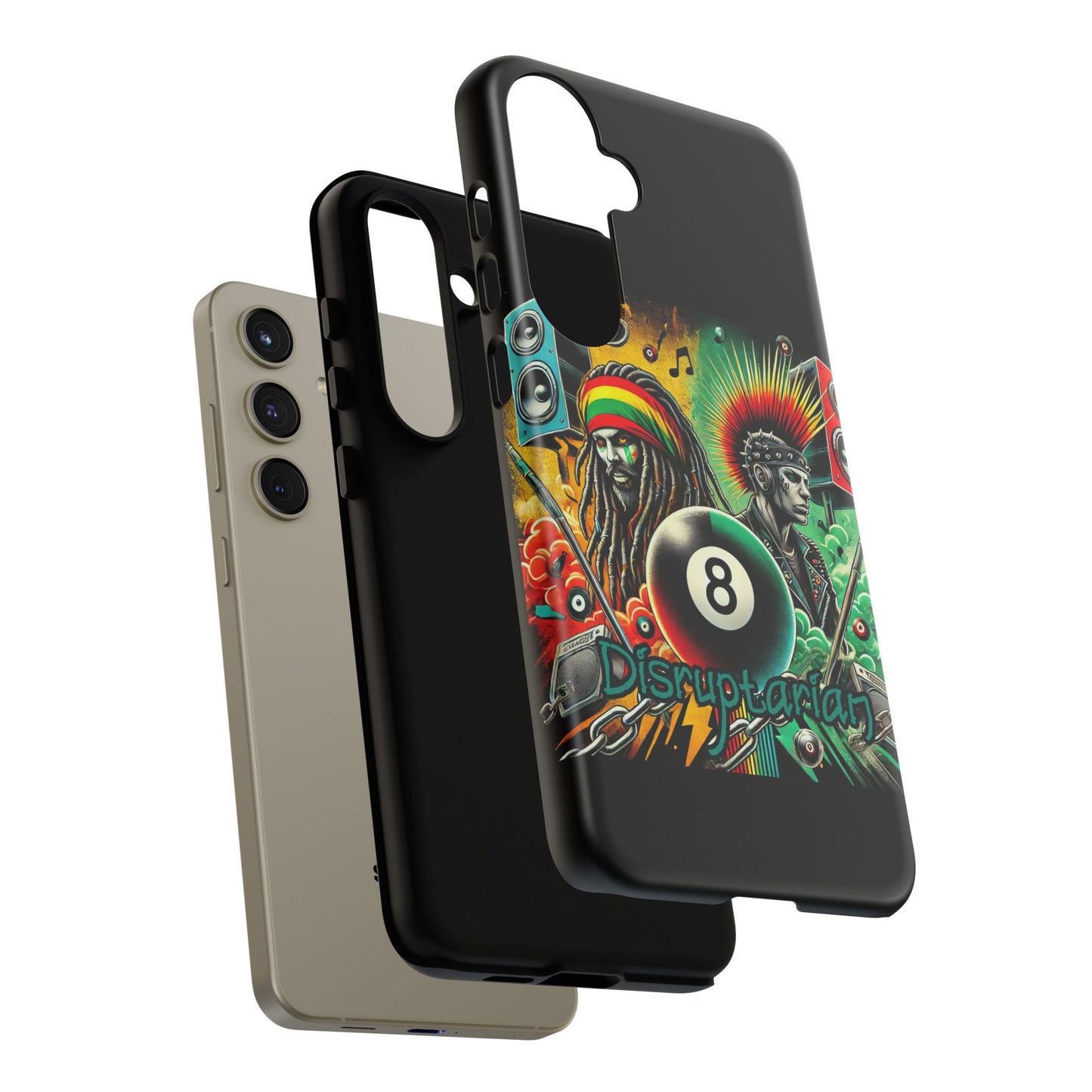 Reggae-Inspired Tough Phone Case - Disruptarian Design