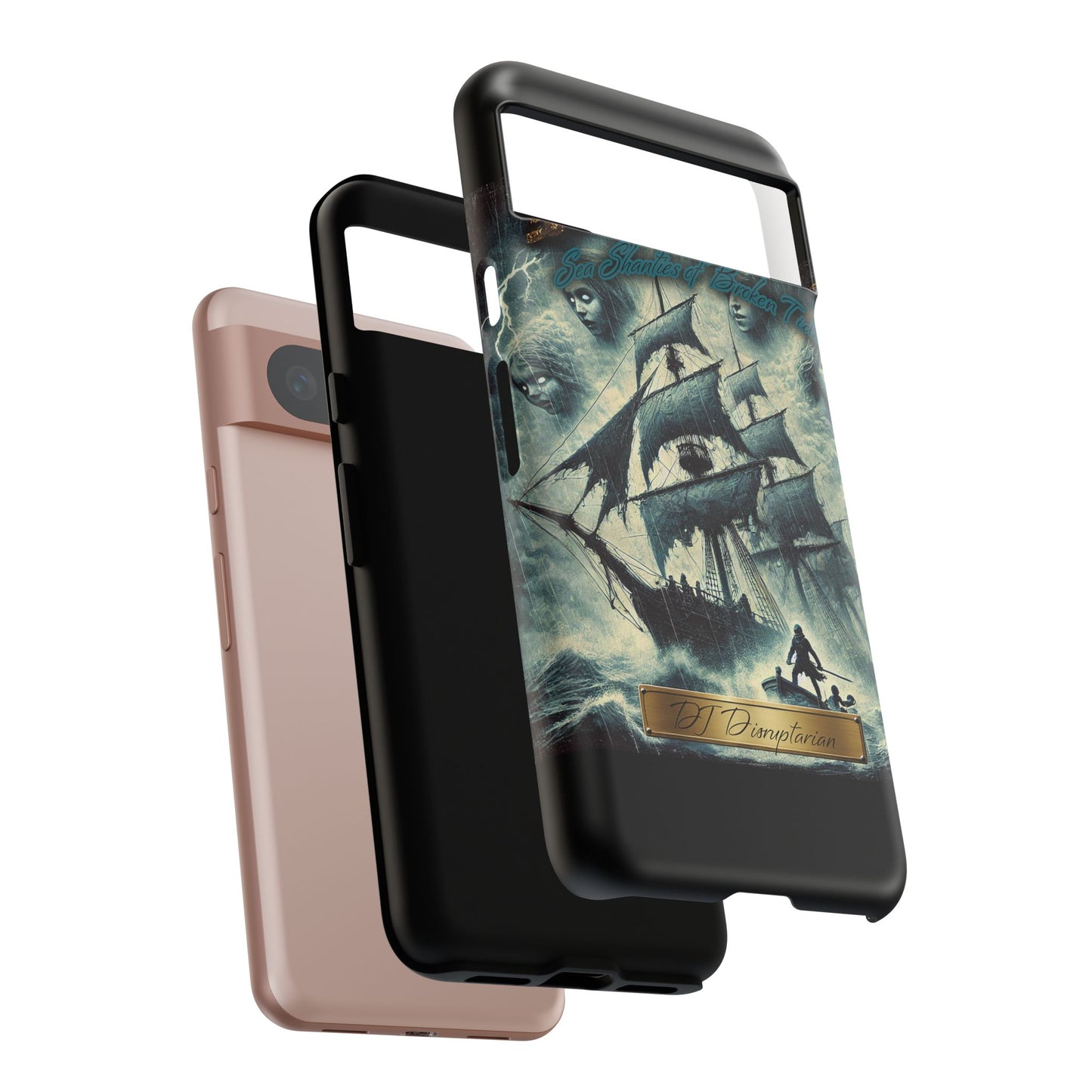 Phone Cases - DJ Disruptarian 'Sea Shanties of Broken Tides' Album Merch