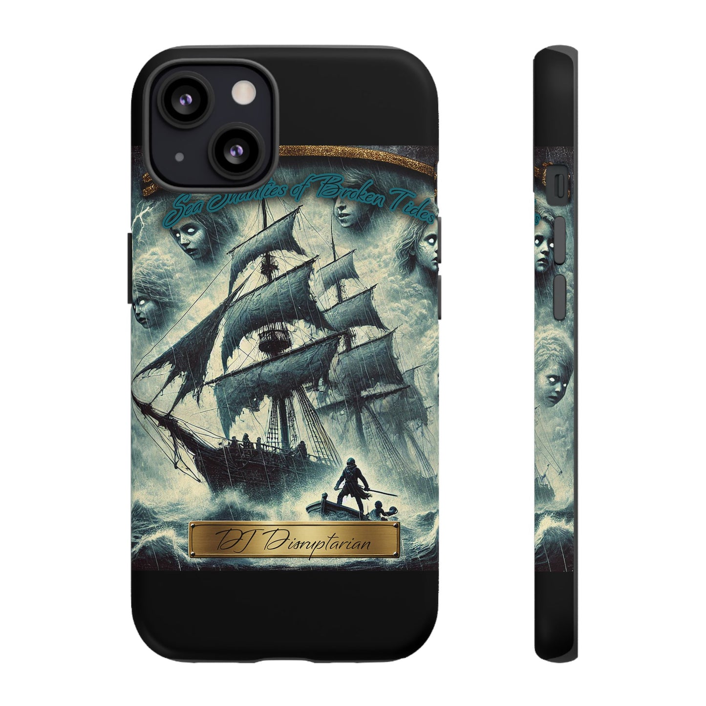 Phone Cases - DJ Disruptarian 'Sea Shanties of Broken Tides' Album Merch