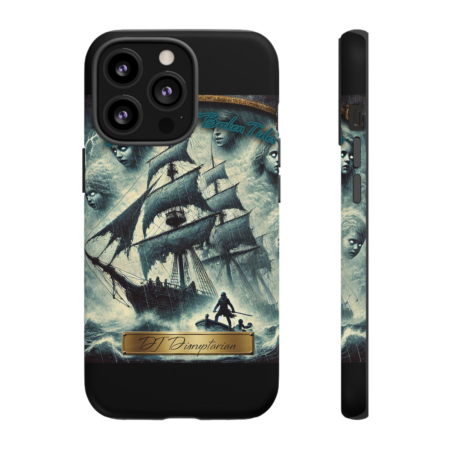 Phone Cases - DJ Disruptarian 'Sea Shanties of Broken Tides' Album Merch