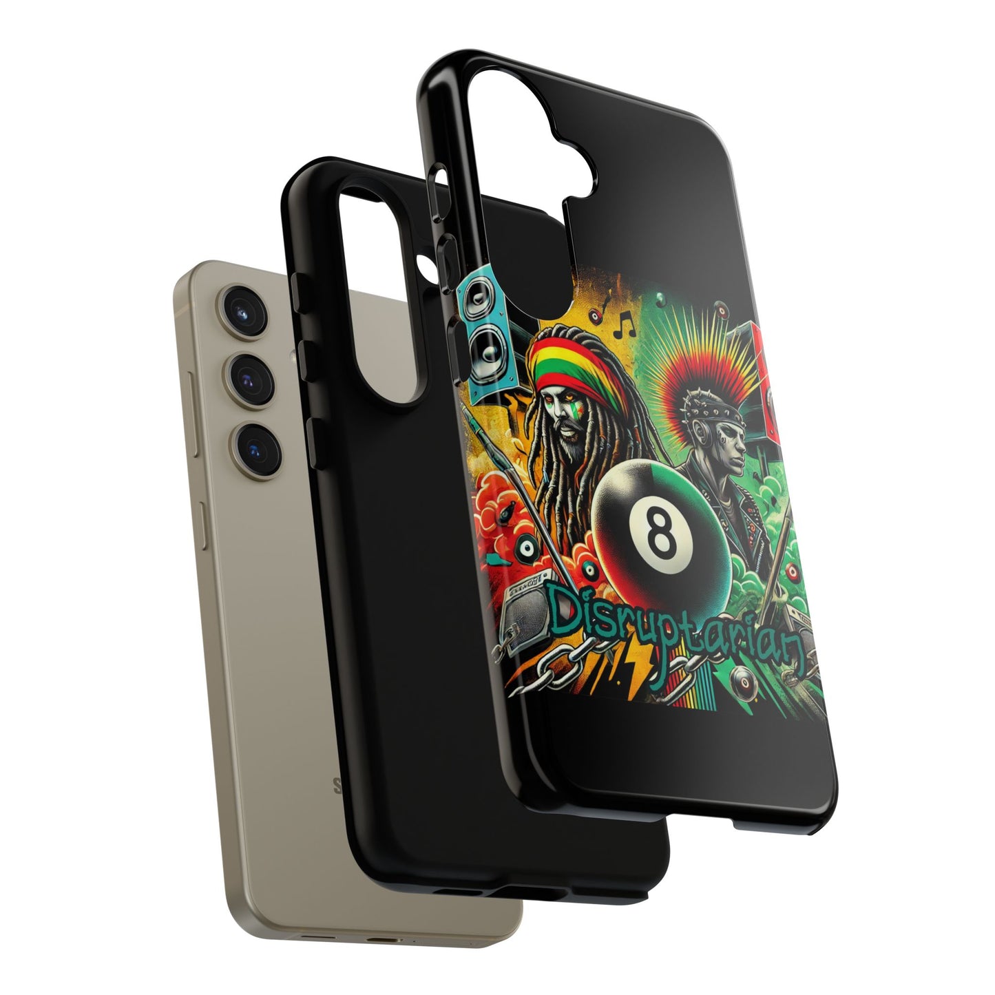 Reggae-Inspired Tough Phone Case - Disruptarian Design