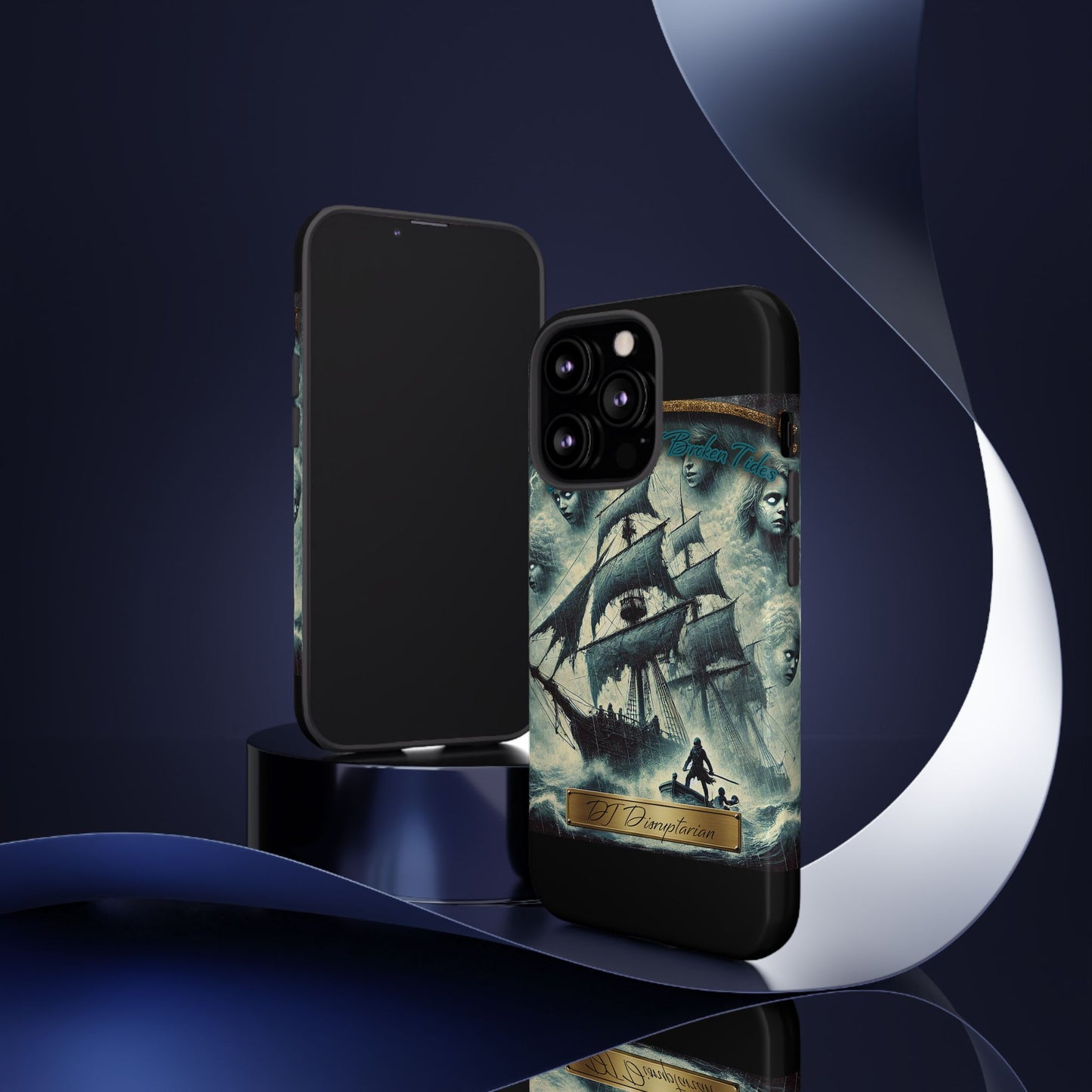 Phone Cases - DJ Disruptarian 'Sea Shanties of Broken Tides' Album Merch