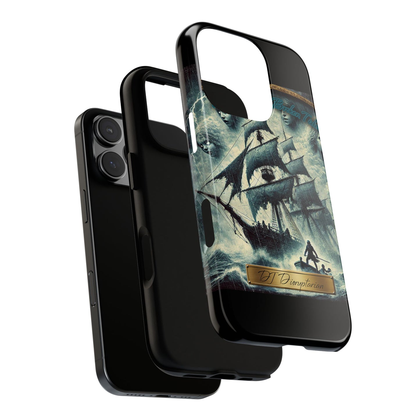 Phone Cases - DJ Disruptarian 'Sea Shanties of Broken Tides' Album Merch