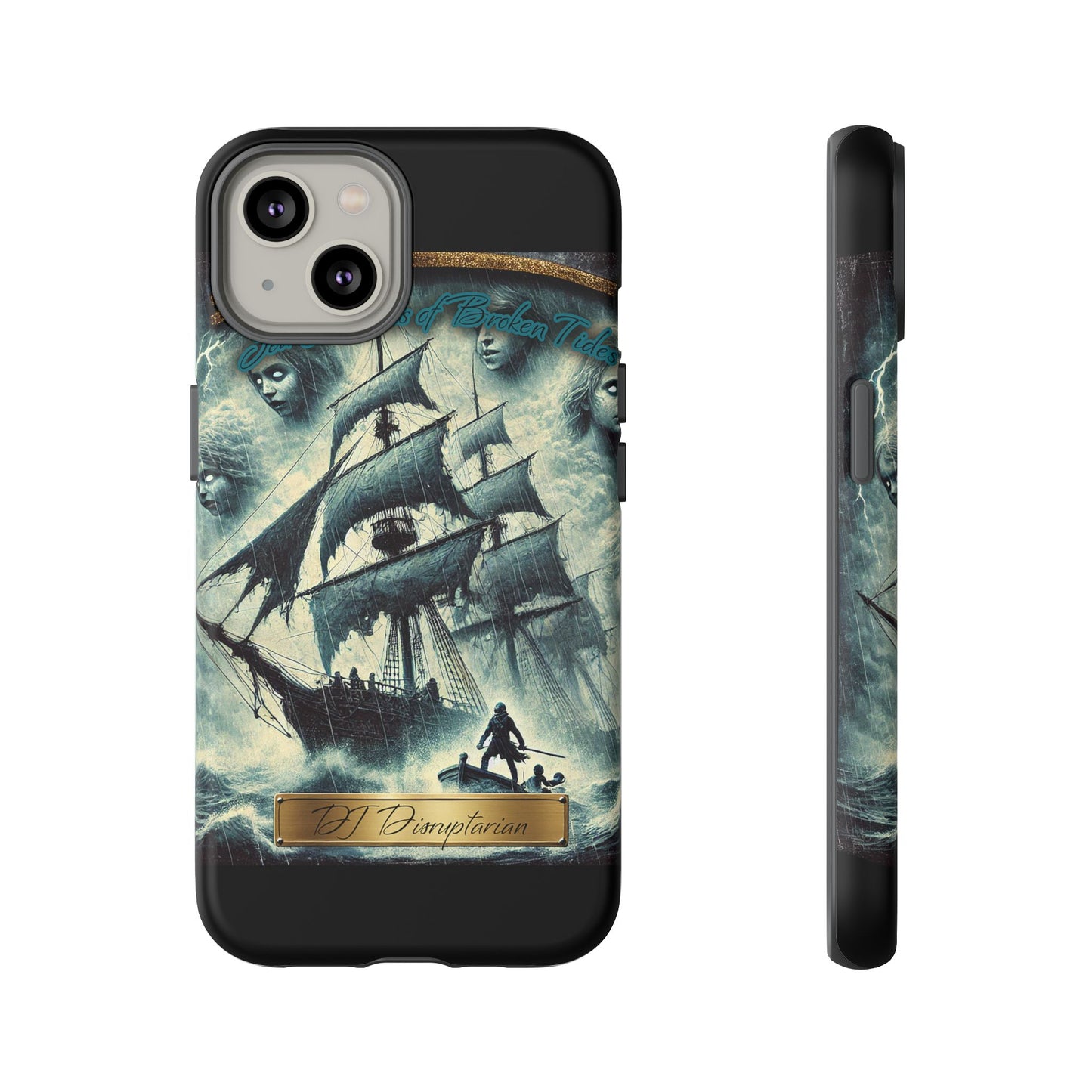 Phone Cases - DJ Disruptarian 'Sea Shanties of Broken Tides' Album Merch