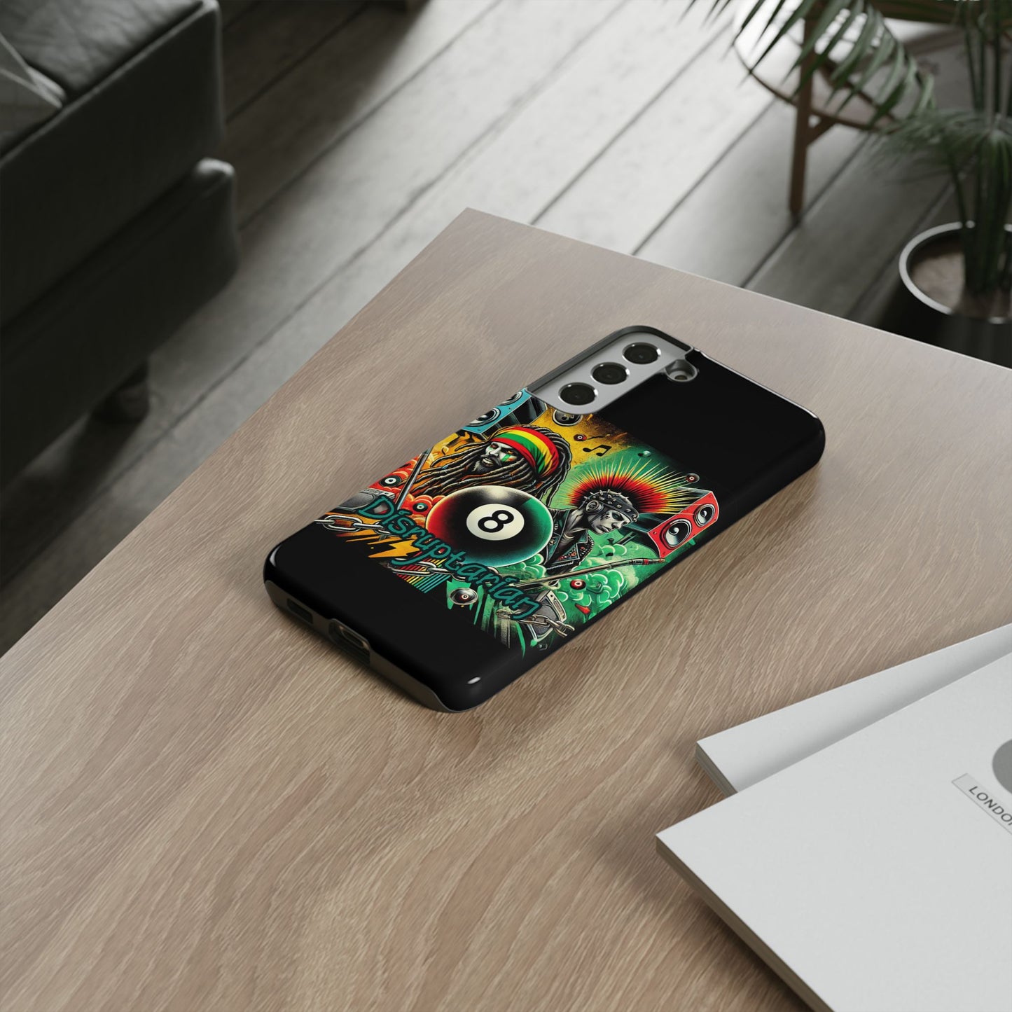 Reggae-Inspired Tough Phone Case - Disruptarian Design