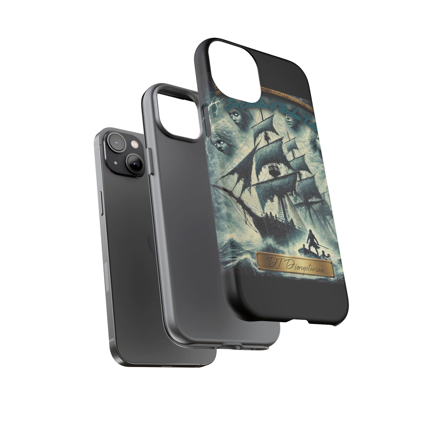 Phone Cases - DJ Disruptarian 'Sea Shanties of Broken Tides' Album Merch