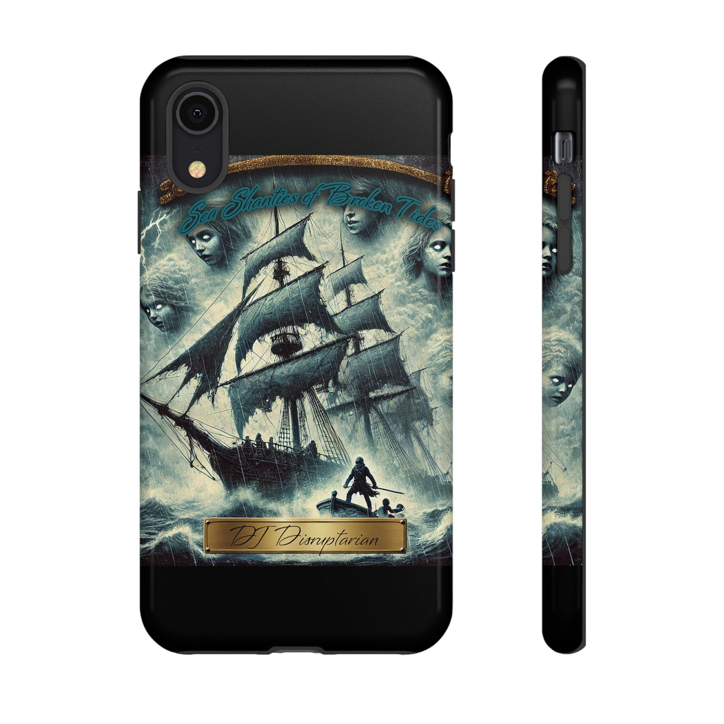 Phone Cases - DJ Disruptarian 'Sea Shanties of Broken Tides' Album Merch