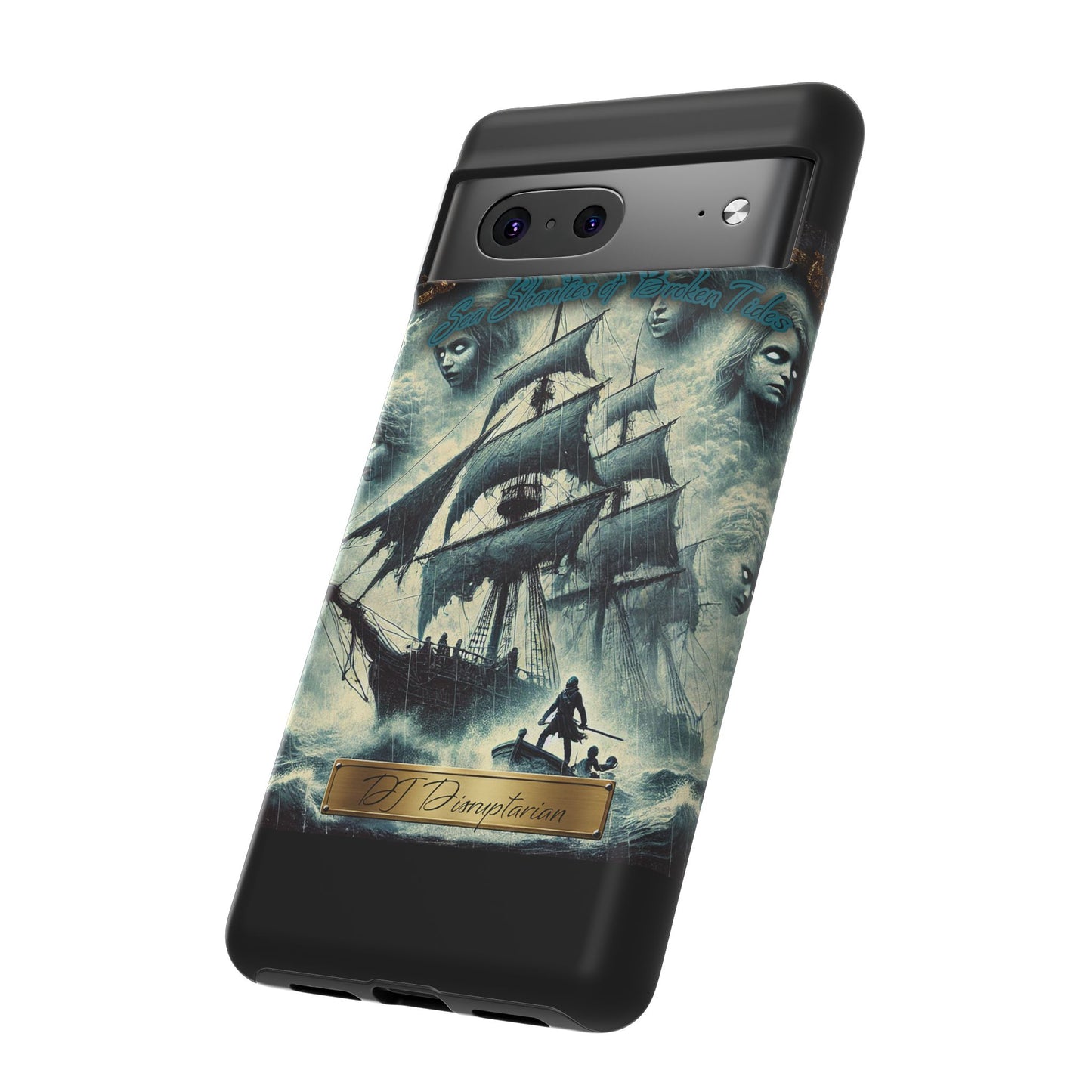 Phone Cases - DJ Disruptarian 'Sea Shanties of Broken Tides' Album Merch