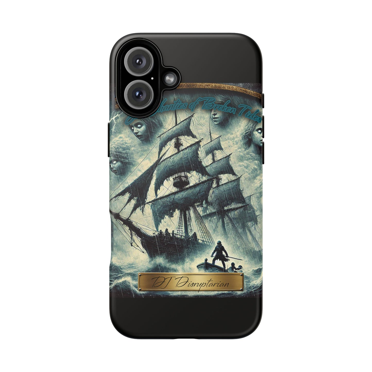 Phone Cases - DJ Disruptarian 'Sea Shanties of Broken Tides' Album Merch