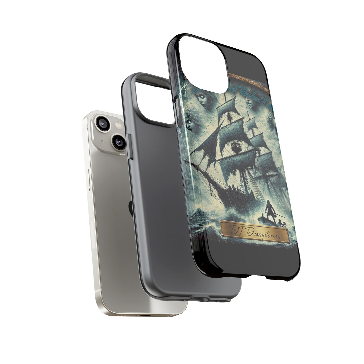 Phone Cases - DJ Disruptarian 'Sea Shanties of Broken Tides' Album Merch