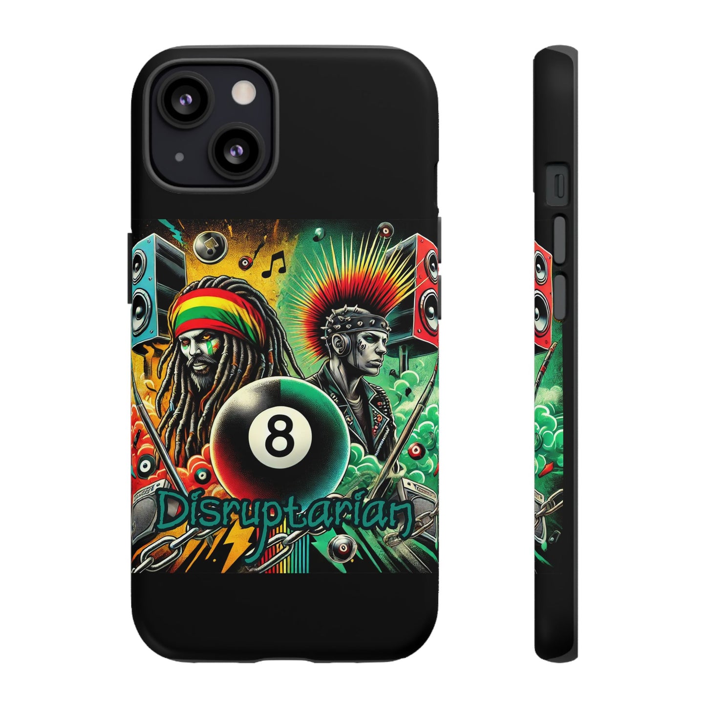 Reggae-Inspired Tough Phone Case - Disruptarian Design