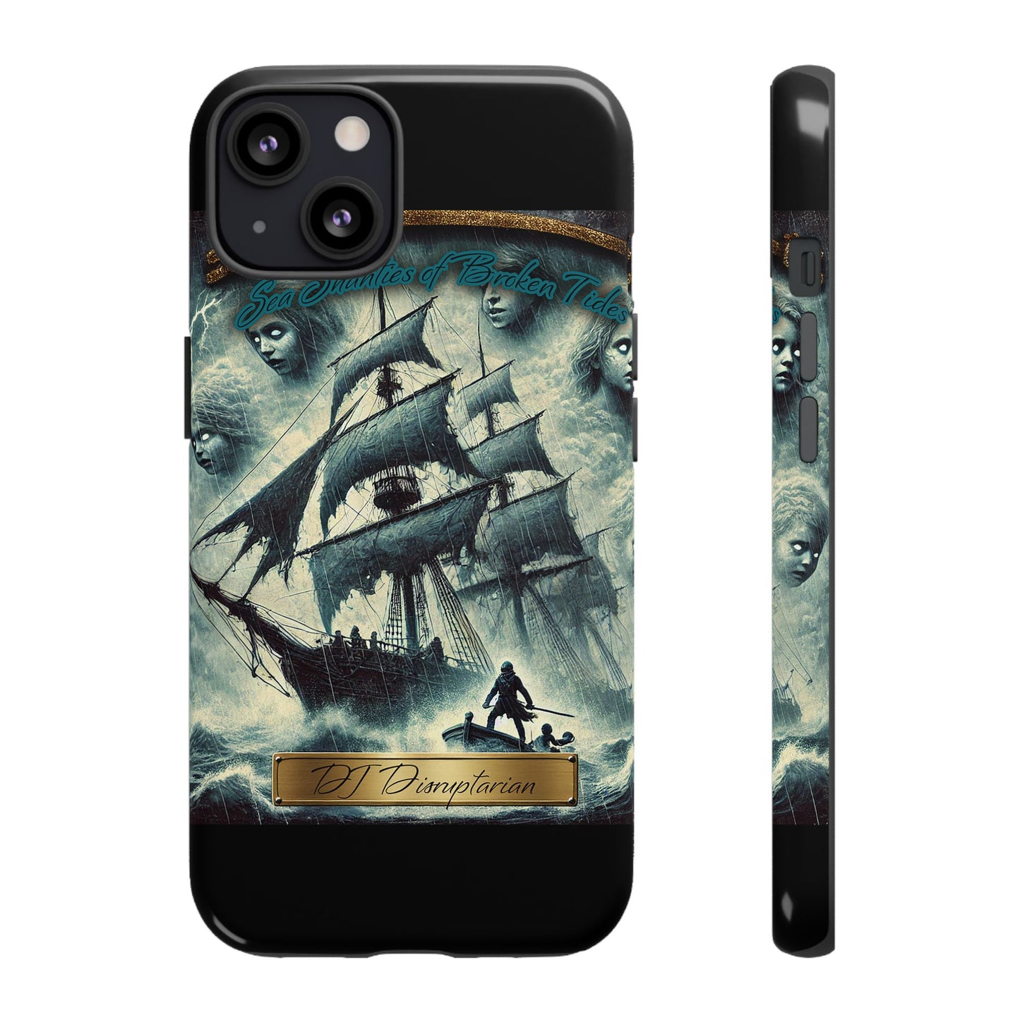 Phone Cases - DJ Disruptarian 'Sea Shanties of Broken Tides' Album Merch