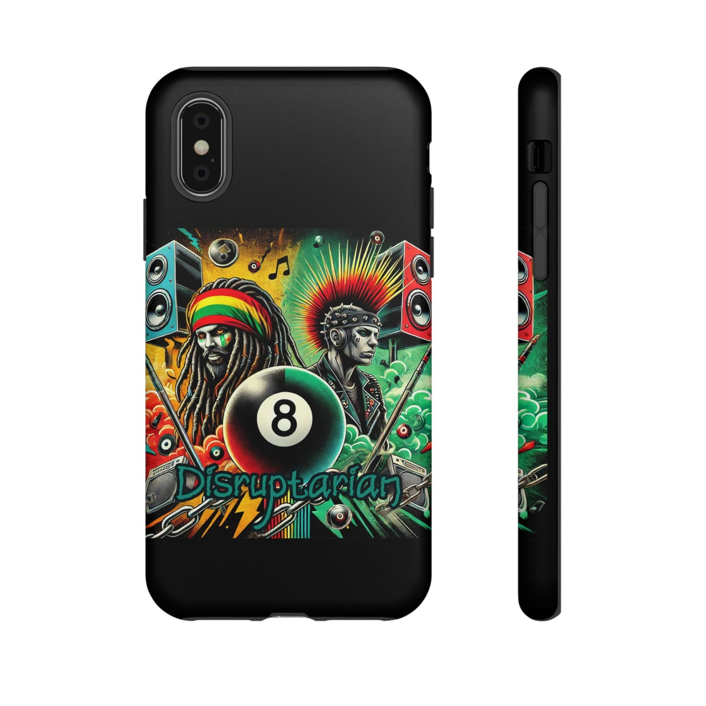 Reggae-Inspired Tough Phone Case - Disruptarian Design