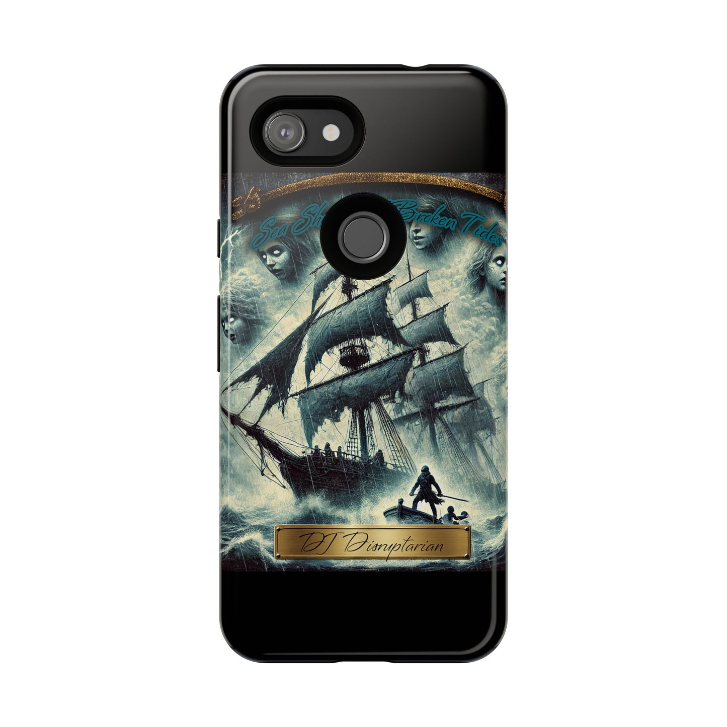 Phone Cases - DJ Disruptarian 'Sea Shanties of Broken Tides' Album Merch