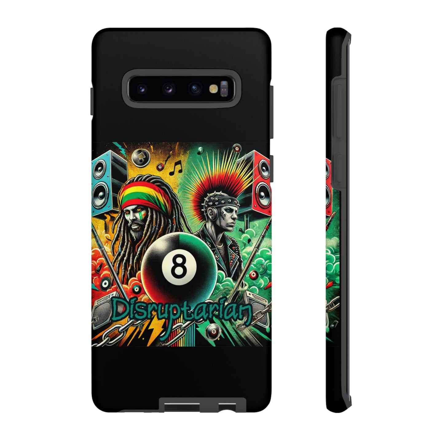 Reggae-Inspired Tough Phone Case - Disruptarian Design