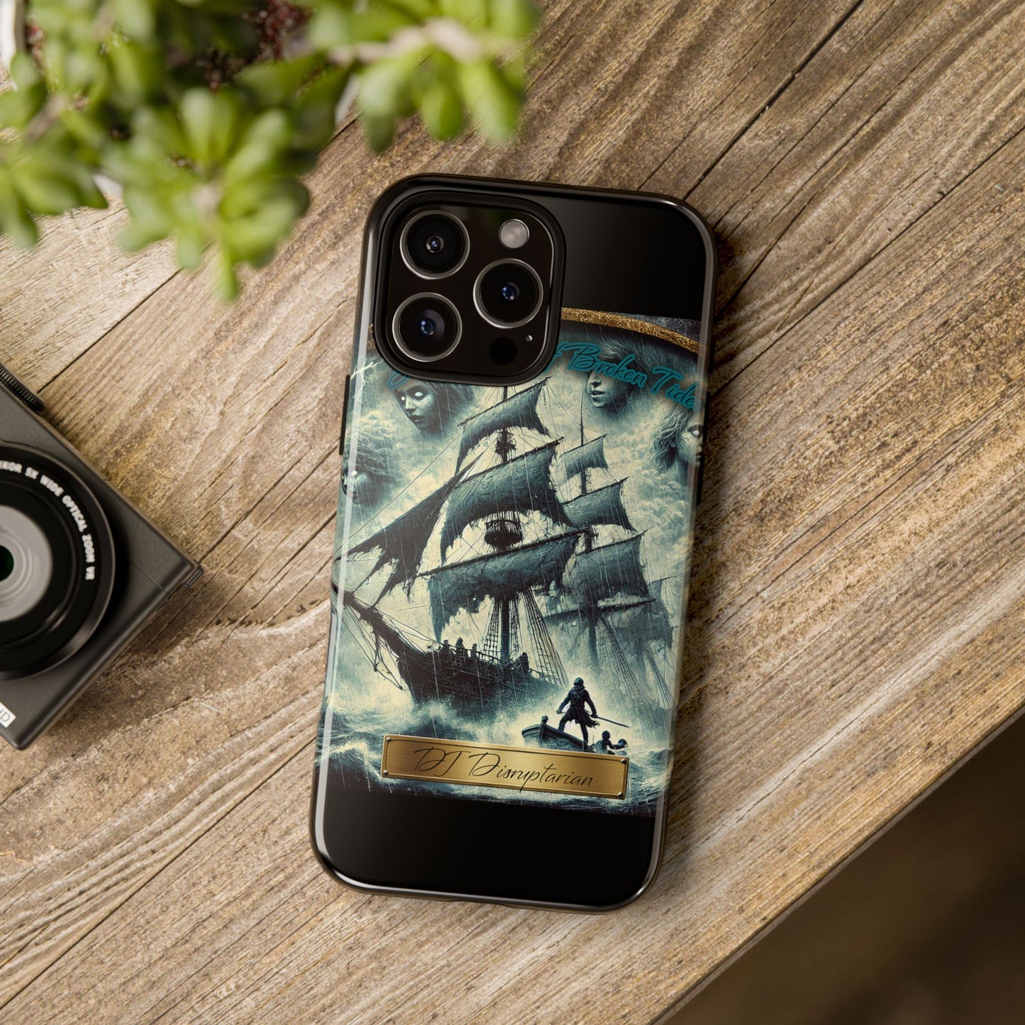 Phone Cases - DJ Disruptarian 'Sea Shanties of Broken Tides' Album Merch