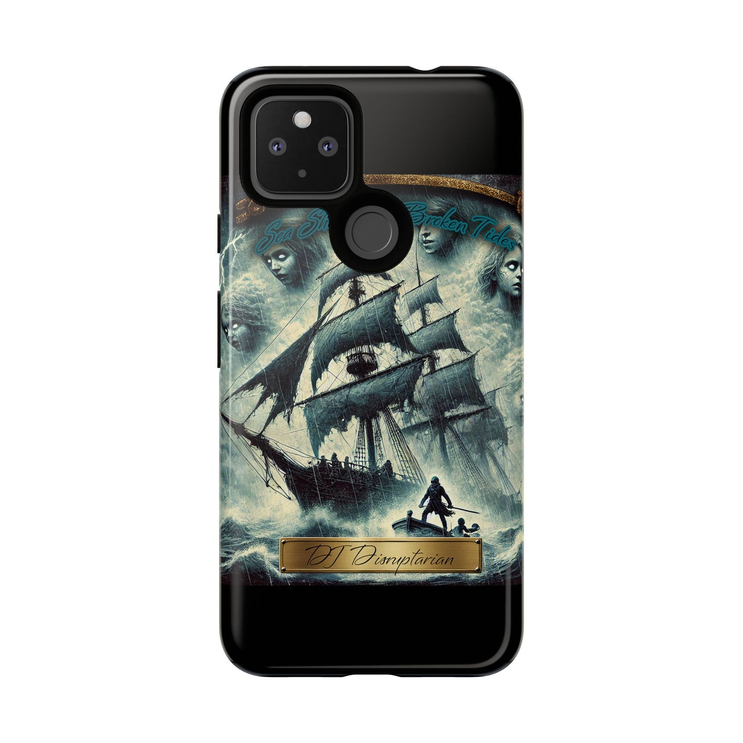 Phone Cases - DJ Disruptarian 'Sea Shanties of Broken Tides' Album Merch