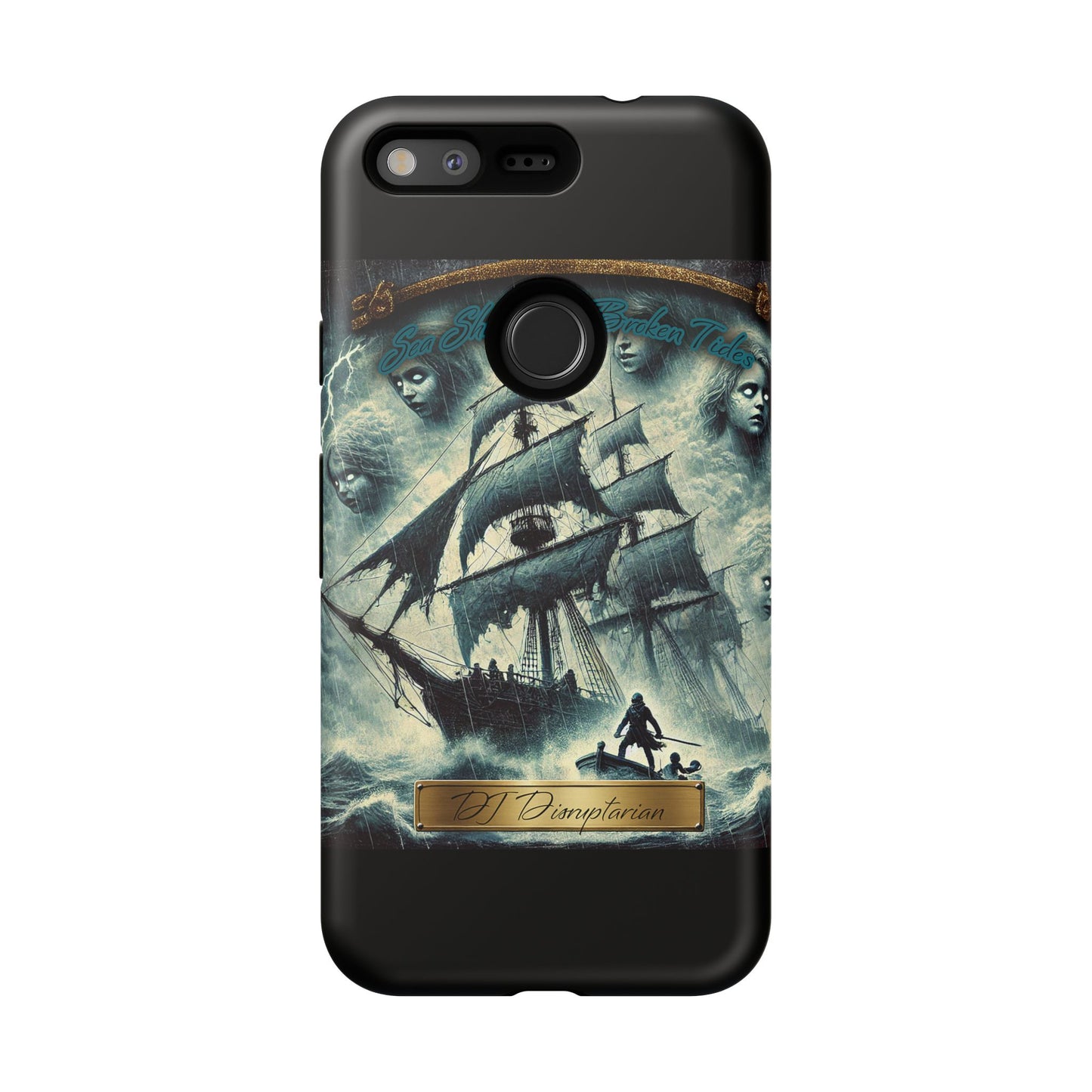 Phone Cases - DJ Disruptarian 'Sea Shanties of Broken Tides' Album Merch