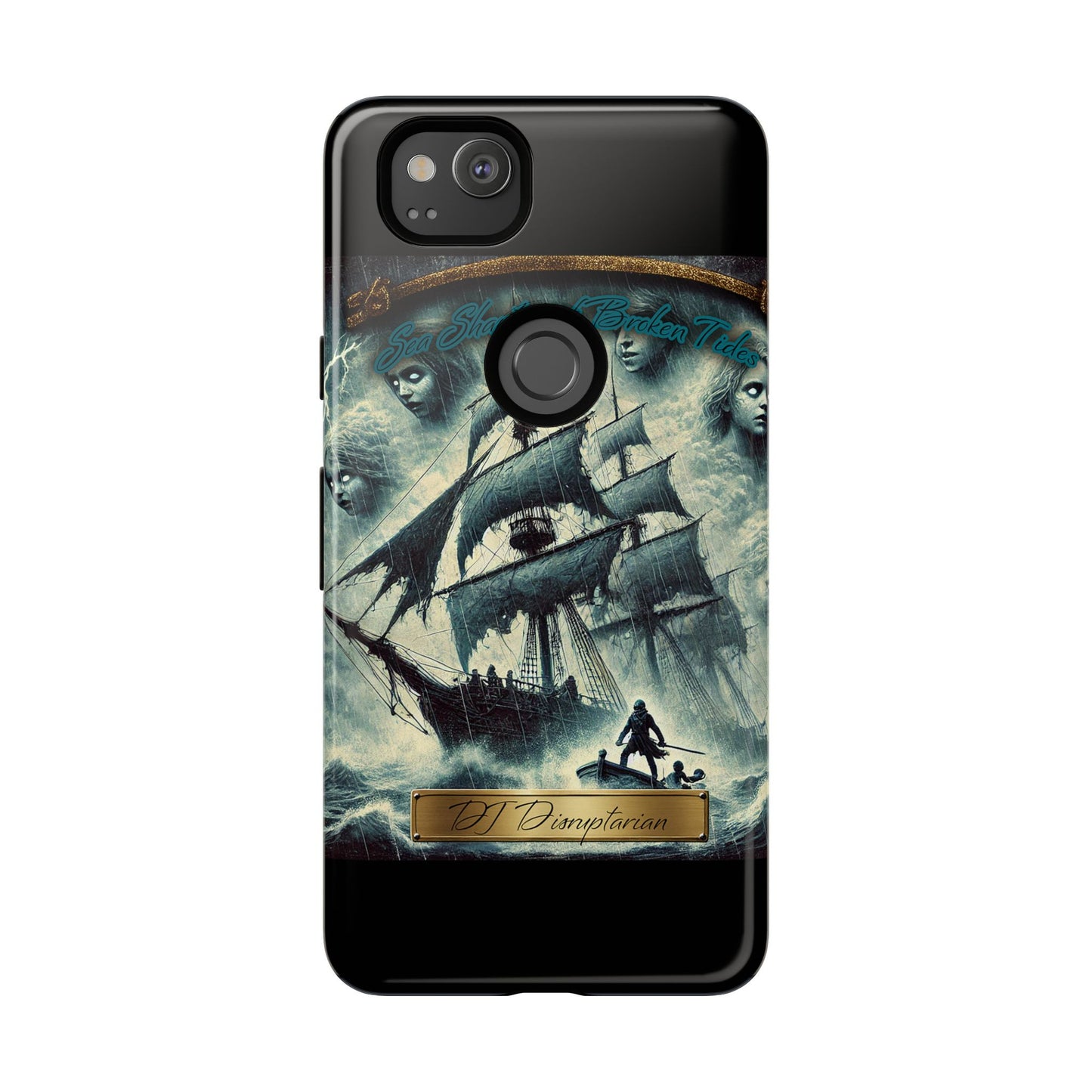 Phone Cases - DJ Disruptarian 'Sea Shanties of Broken Tides' Album Merch