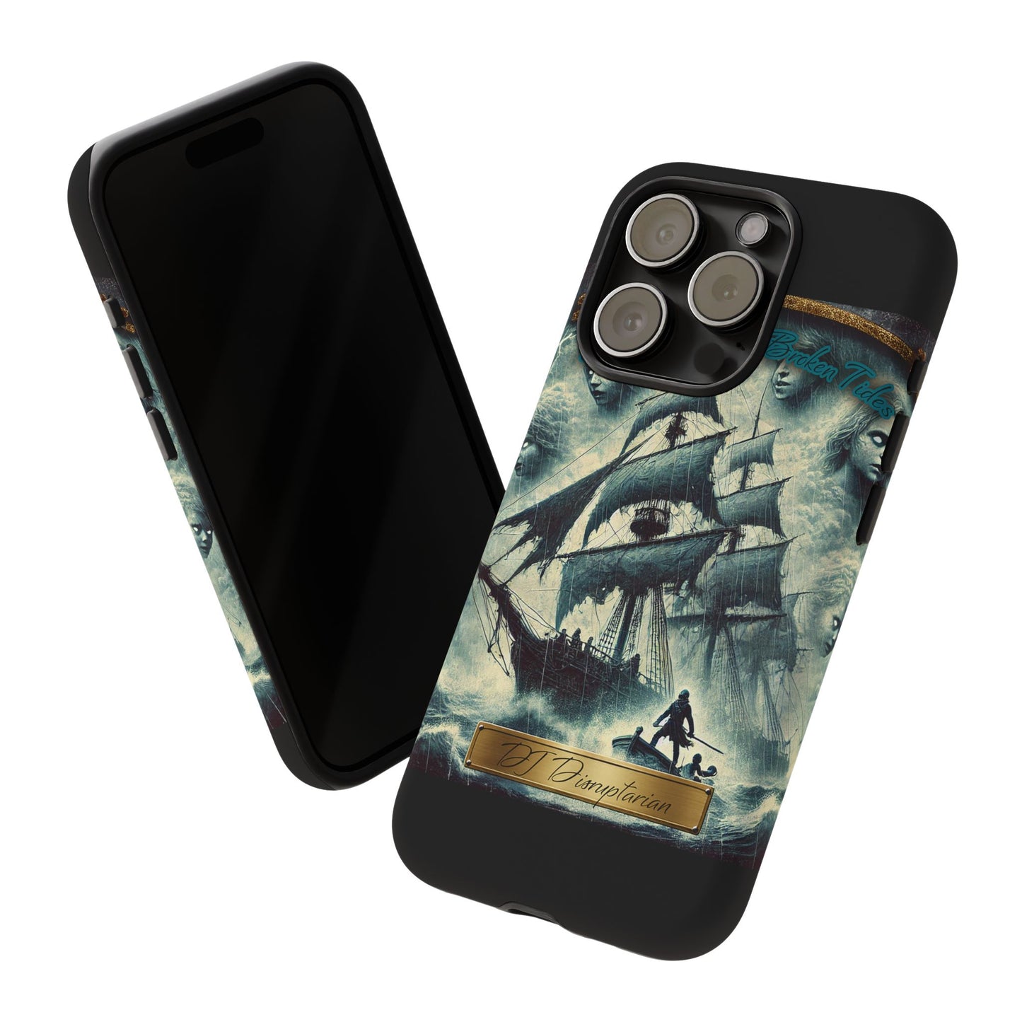 Phone Cases - DJ Disruptarian 'Sea Shanties of Broken Tides' Album Merch