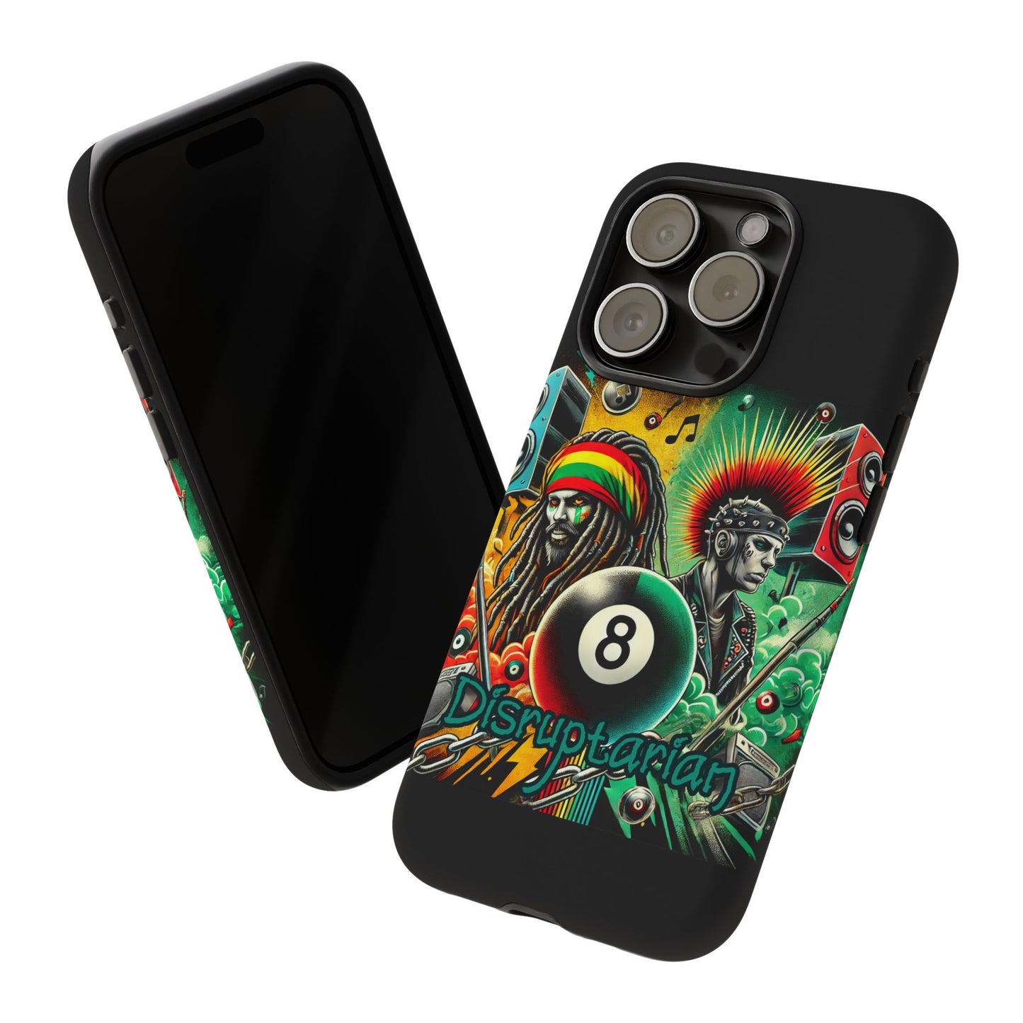 Reggae-Inspired Tough Phone Case - Disruptarian Design