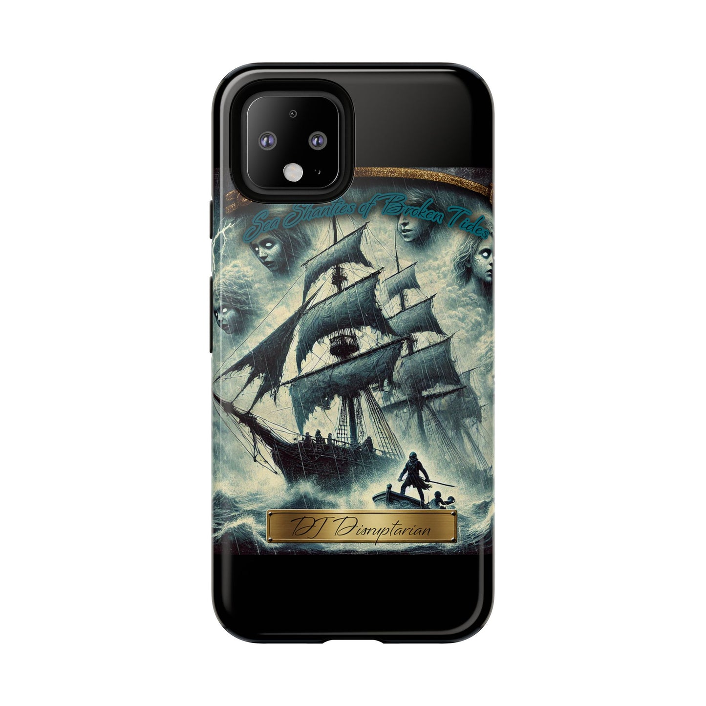 Phone Cases - DJ Disruptarian 'Sea Shanties of Broken Tides' Album Merch